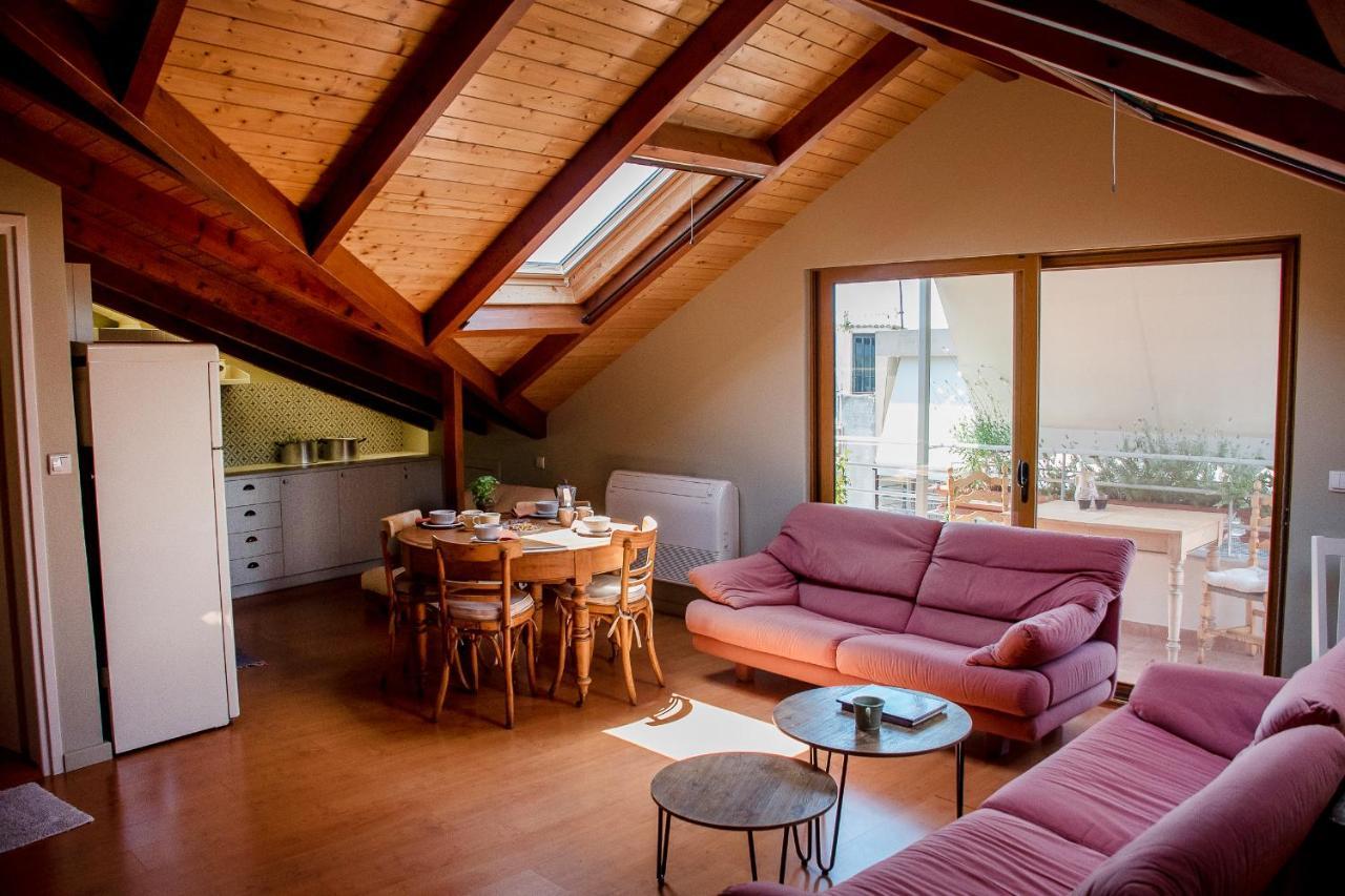 Country Style Attic In The Heart Of Preveza Lejlighed Eksteriør billede