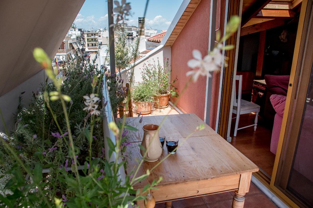 Country Style Attic In The Heart Of Preveza Lejlighed Eksteriør billede